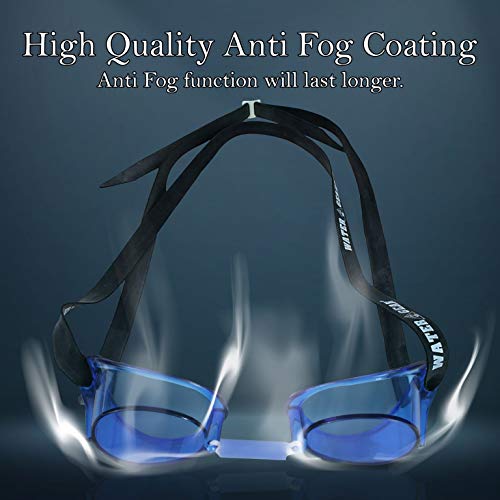Water Gear Swedish Pro Goggles - Women and Mens Swimming Goggles - Great for Pool and Diving