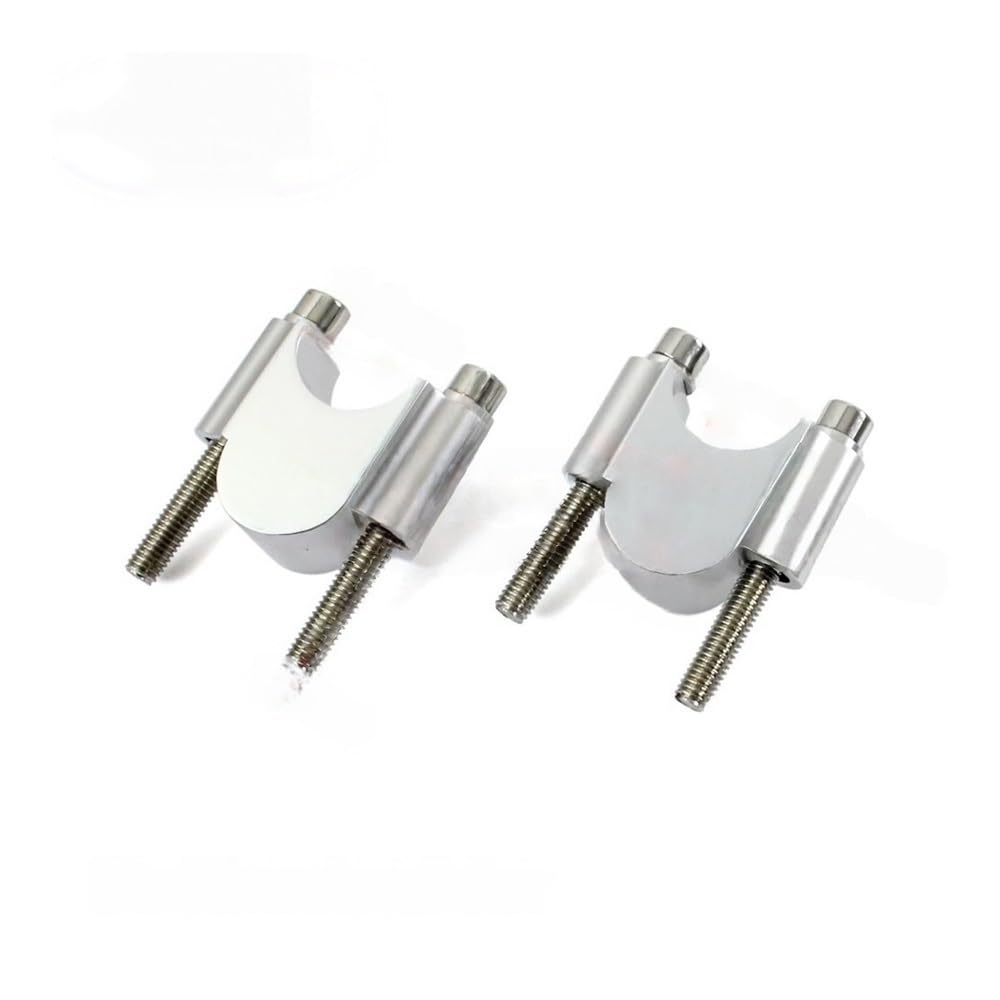 Abrazadera para motocicleta universal con elevador de manillar aluminio 8