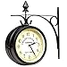 Produktbild vidaXL Zweiseitige Wanduhr Grand Central Bahnhofsuhr Retro Look Antik Stil Uhr