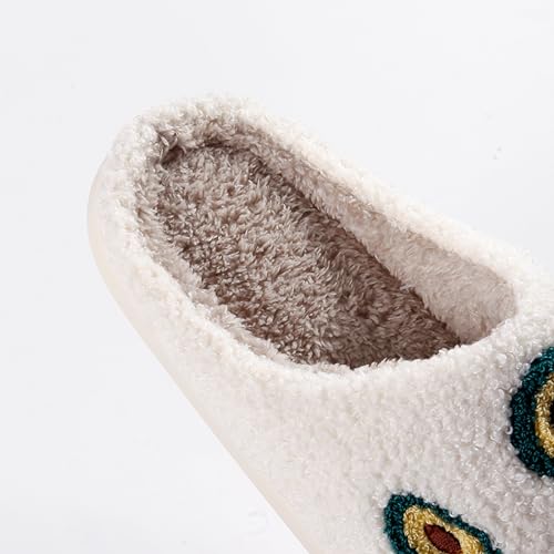 Image of Cherry Slippers for Women Men Fruit Shoes Cute Memory Foam Soft Winter Warm Indoor Outdoor Slippers