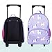 Wildkin Kids Rolling Luggage – Carry-On Size for School & Overnight Travel - Unicorn