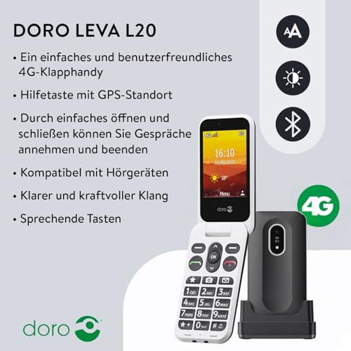 Doro Leva L20 Test: Einfach, sicher & seniorengerecht