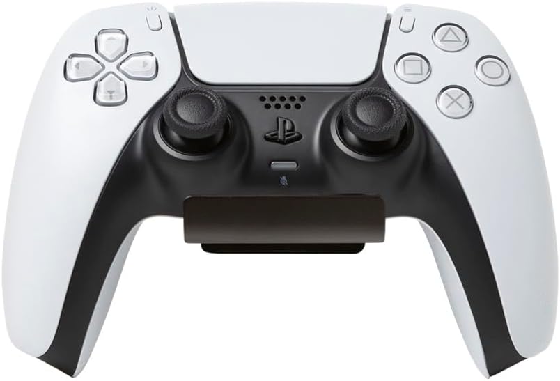 HIDEit Mounts Uni-C Controller Wall Mount (2-Pack Black - Mount for Video Game Controllers, Compatible with Playstation, Xbox, NVIDIA, Nintendo Switch Controllers and More