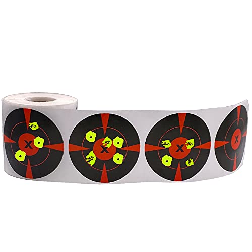 Elysiumstar 200Pcs/Roll 4 Inch Splatter Targets, Adhesive Range Shooting Targets For Archery Bow Hunting Practice Training 2886-200 #TOP4