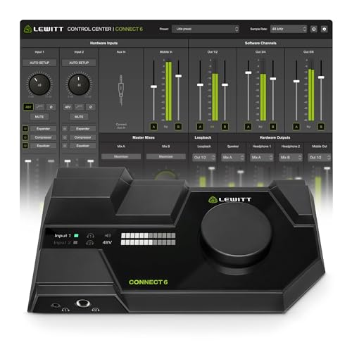 Image of LEWITT Connect 6 DSP Powered USB Interface
