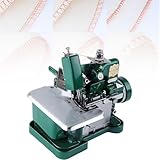 【Diseño portátil】Su cuerpo compacto facilita su transporte, lo que la convierte en una auténtica mini máquina de coser; con una velocidad de costura de 3000 puntadas por minuto y un recorte automático de los bordes de la tela, los proyectos de costura se completan rápidamente.