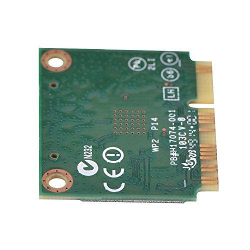 Placa de rede Mini PCI-E 2.4G/5G de dupla frequência - Adaptador 802.11a/b/g/n baseado em padrões IE