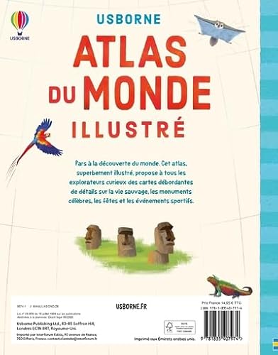 Atlas du monde illustré - Dès 4 ans – vue 2