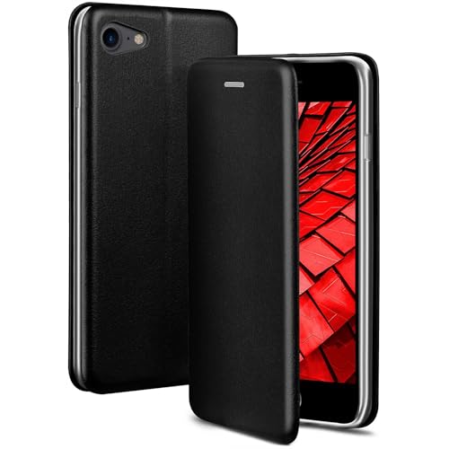Housse iPhone 7 aspect cuir noir idéale pour vos trajets urbains