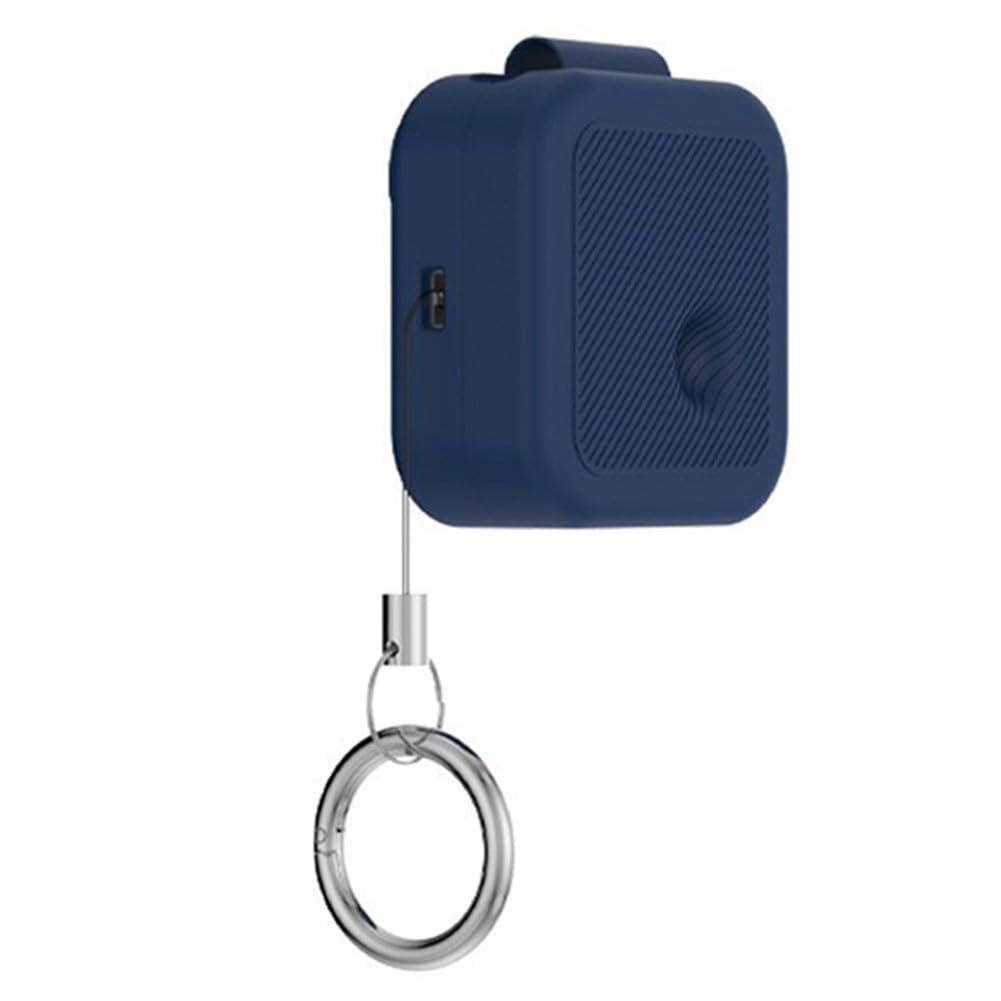 Custodia protettiva in silicone per orecchie senza orecchie (3) - Resistente ai graffi e alla polvere impermeabile per 360 per protezione con design facile da pulire, colore nero