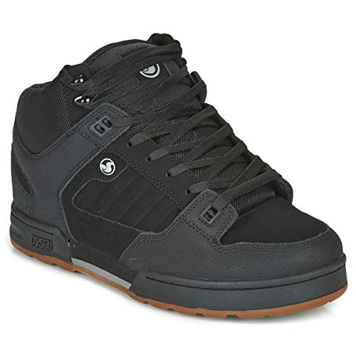 Dvs Men's Militia Boot Skate Shoe, Black Gum Nubuck, 7.5 #TOP17
