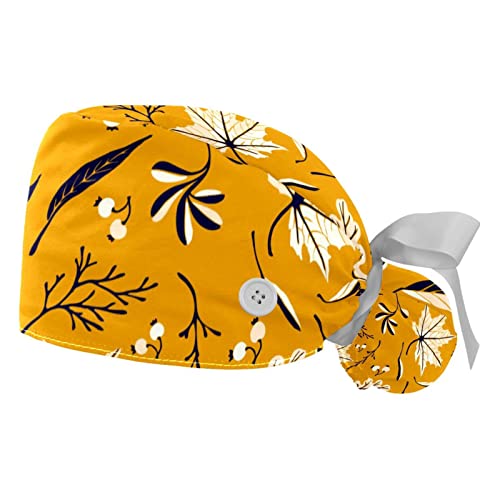 Chapeaux bouffants JDEZ lot de 2 casquettes de travail respirantes pour hommes et femmes