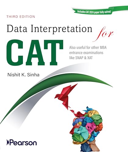 Image of Data Interpretation for CAT 2025| Solved 2024 paper | Includes Mock tests & 40 DI practice setss | for SNAP & XAT