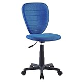 CARO-Möbel Kinderdrehstuhl Discovery Schreibtischstuhl Drehstuhl in dunkelblau, höhenverstellbar