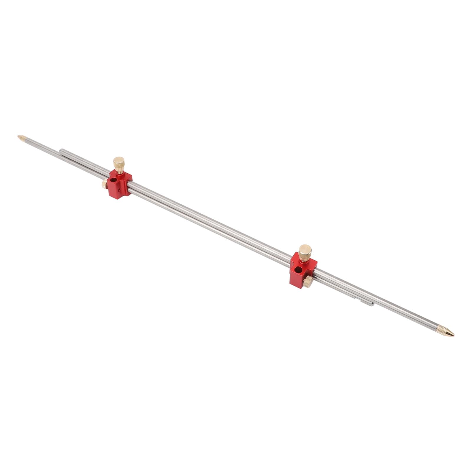 SIXRUN Trazador de Carpintería Regla Modular 3 en 1 Herramienta de Medición de ángulo de Aleación de Aluminio con Dibujo Circular y Posicionamiento de Ranura Lateral para Carpinteros Carpinteros