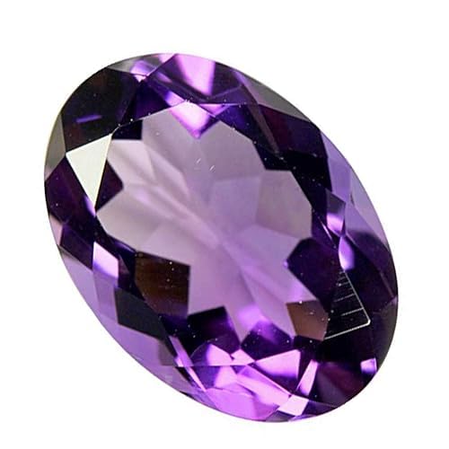 インド製天然アメジストストーン 6.25 ラッティ / 5.72カラット ラボ認定天然アメジスト (カテラ/カテラ) ラシ ラトナ プレシャス ルース ジェムストーン - B0CR6GBPZ2