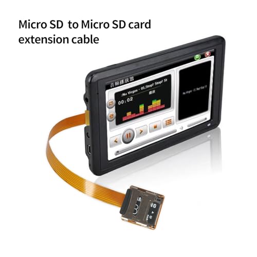 Cable de extensión de tarjeta micro SD para salpicadero de coche y GPS 5
