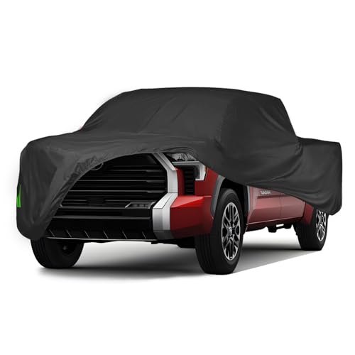 Image of Proadsy Custom Fit Car Cover for 2016-2026 Toyota Tundra Waterproof Outdoor | UV-Blocking Waterproof With Soft Lining Prevents Leaks & Scratches. Perfect For Sunny, Snowy Outdoor Parking, Garage Storage