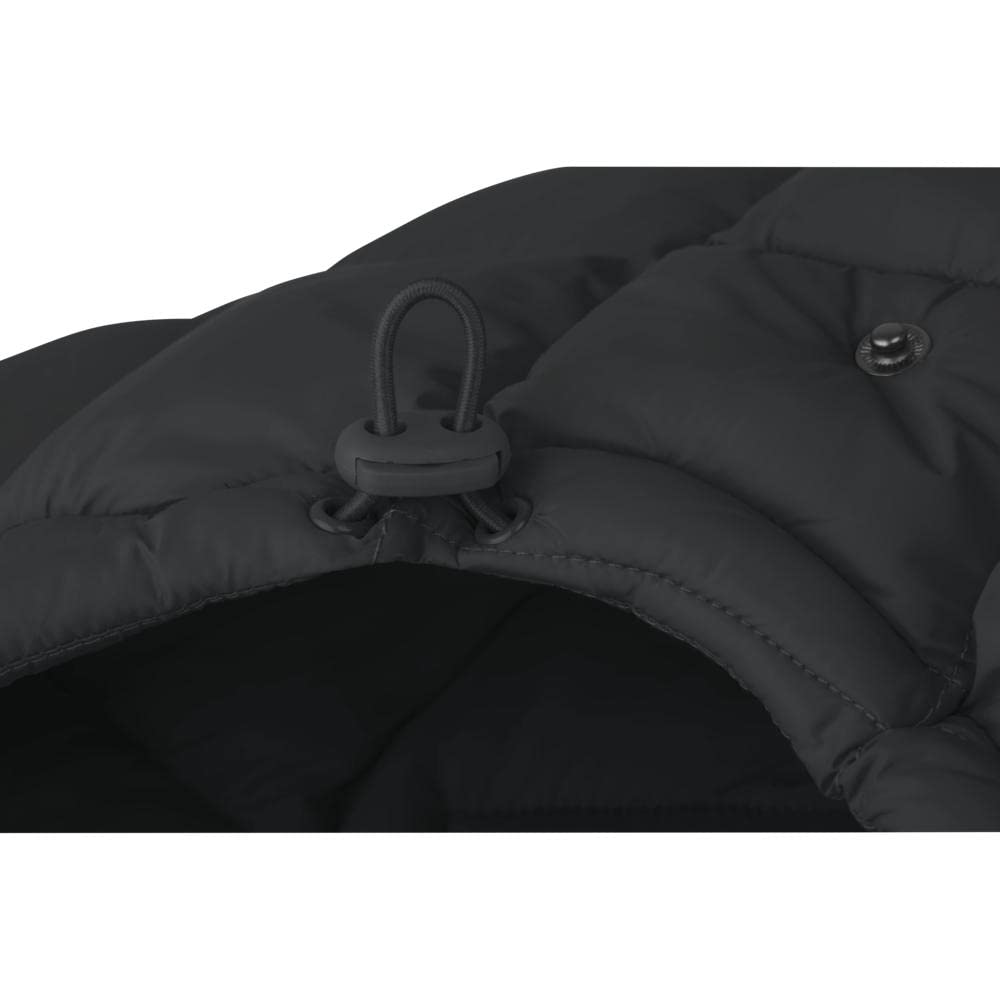 CYBEX Gold Saco cubrepiés Snøgga Mini 2, Para cochecitos, Desde el nacimiento a 24 meses aprox, TOG 4, Moon Black (Negro)