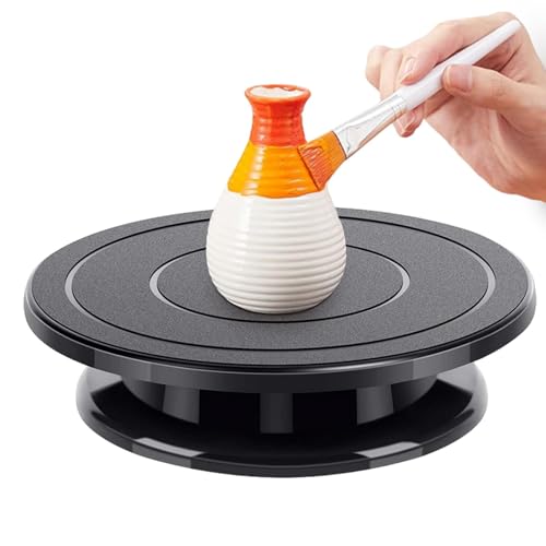 Soporte Giratorio para Tartas, Giratorio para Tartas - Soporte Giratorio Ligero para Pasteles de 11 Pulgadas,Soporte para Pasteles de Gran tamaño, Plato Giratorio de 360 Grados para Fiestas, nivelac