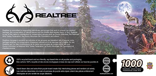 Masterpieces 1000 Piece Jigsaw Puzzle For Adults, Family, Or Kids - Realtree Panoramic - 13"X39" #TOP19