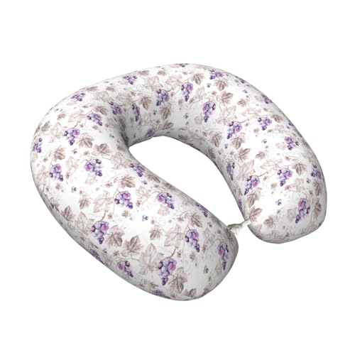 Almohada Viscoelástica U de Viaje Negra 25 cm x 30 cm miniatura 2