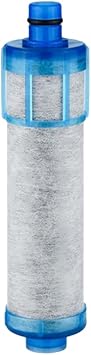 Kitchen Faucet Filter Cartridge Compatible with LIXIL-INAX JF-22 JF-21 JF-20, Activated Carbon Water Purifier Replacement for Clean Drinking Water(JF-21 Blue)