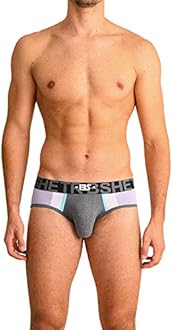 Men's Underwear Briefs 5-Pack Cotton Low Rise Multi Color Soft Underpant