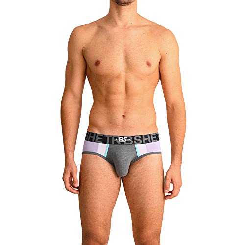 Men's Underwear Briefs 5-Pack Cotton Low Rise Multi Color Soft Underpant