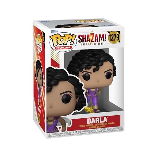 Funko Pop! Movies: Shazam 2 - Darla - Figura de Vinilo Coleccionable - Idea de Regalo- Mercancia Oficial - Juguetes para Niños y Adultos - Movies Fans - Muñeco para Coleccionistas y Exposición