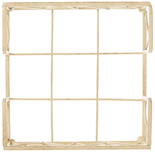 Boston International Cocktail Napkin Caddy, Arch Design In Antique White #TOP3