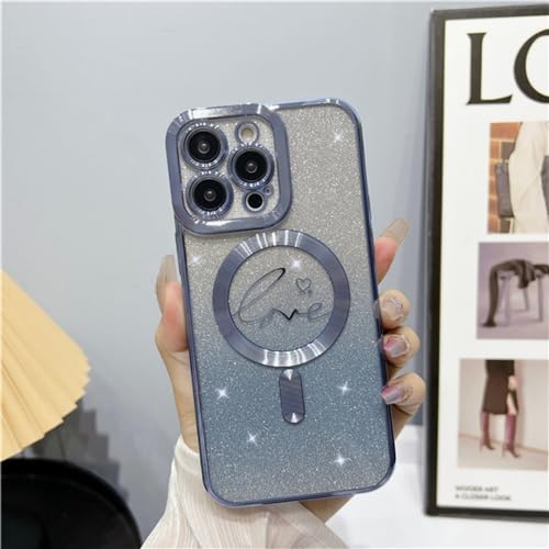 Étui magnétique bleu pour iPhone 12 14, protection idéale au quotidien