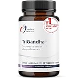 Designs for Health TriGandha - Triple Ashwaganda Root & Leaf Extract Adaptogenic Supplement - Vegan Pills, Non-GMO (30 Capsules)