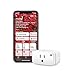 Eve Energy - Smart Plug & Power Meter With Built-In Schedules, Switch a Connected Lamp or Device on & off, Voice Control, No Bridge Necessary, Bluetooth Low Energy (Apple HomeKit)