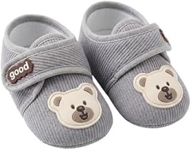 Baby Booties for 3–9 Months | Soft Cotton Anti-Slip Infant Shoes with Cute Star Design | Comfortable Newborn Baby Shoes for Boys & Girls