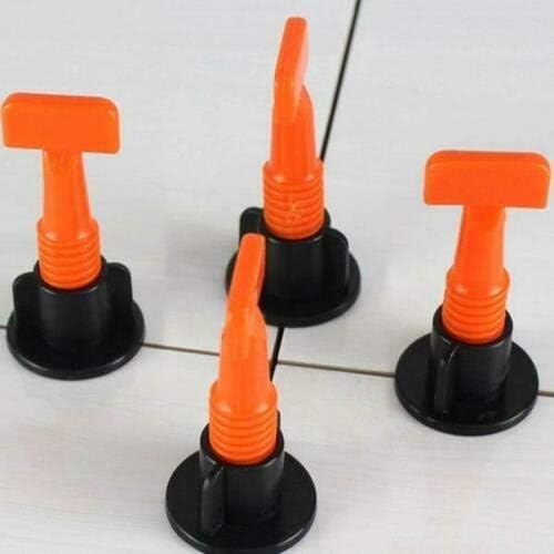 Flat Ceramic Floor Wall Construction Tools Tile Levelling System Kit Tools Reusable Set 50 pcs.