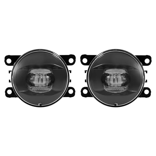 ALMULOO Fog Light Kit with Bracket Pair Clear Lens Compatible with 2015-2017 Ford Mustang EcoBoost GT V6 50 Years Limited Edition Replacement for FR3Z15200A FR3Z15266A FR3Z15266B FO2603107 FO2602107 by ALMULOO - Used condition - US$30.14