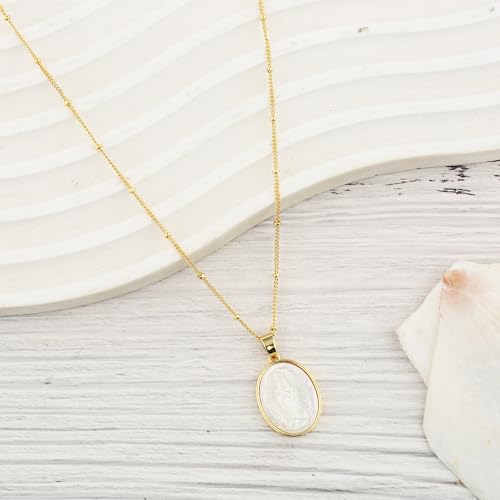 Mother of Pearl Shellfish Pendant