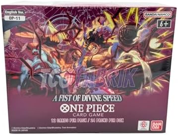 Amazon: OP11 Booster Box English A Fist of Divine Speed Booster Box