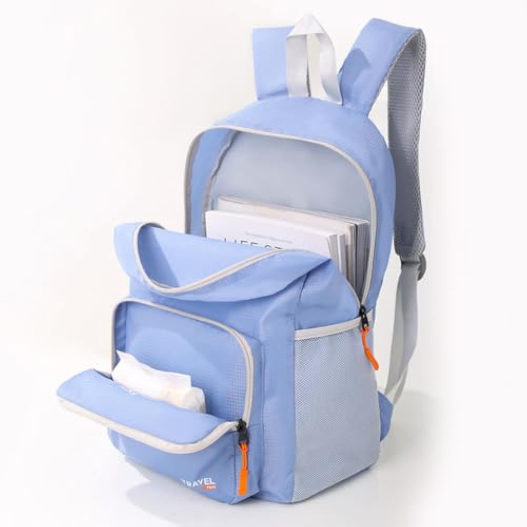 21-Inch Water-Resistant Travel Backpack for Office & School