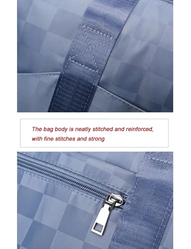 Rolling Duffle Bag with Wheels and Shoe Bag Expandable Foldable Travel Duffel Bag Carry on Luggage Bag Portable Weekender Bag(Black)4