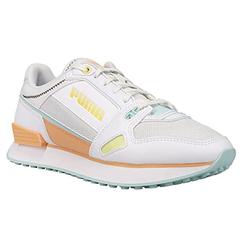 Image of PUMA Womens Mile Rider Sn WN's Sneakers Shoes - Pink