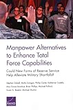 Manpower Alternatives to Enhance Total Force Capabilities: Could New Forms of Reserve Service Help Alleviate Military Shortfalls?