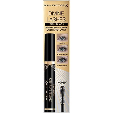 Max Factor Divine Lashes Mascara 001 Rich Black Cover