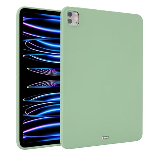 Coque silicone iPad Pro 13 2024 antichoc TPU mat mince vert