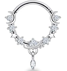 16G-Dia:10mm-Silver Tone