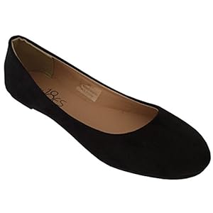 Shoes8teen Womens Ballerina Ballet Flats Shoes Leopard & Solids 14 Colors