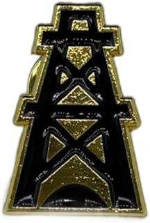 Oil Rig - Accessories Hat Cap Pins, Brown