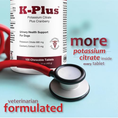 Image of Potassium Supplement for Dogs and Cats (3 Pack, Chewable Tablets)