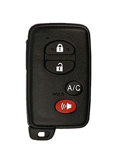 KAWIHEN Keyless Entry Remote Key Fob Shell Case Replacement for 2010 2011 2012 2013 Toyota Prius Prius V Prius Plug-In HYQ14ACX 1551A-14ACX 271451-5290(Just a Case)